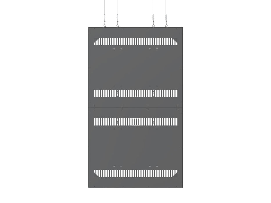 Multibrackets M Pro Series Enclosure 98" Wire Large Black Signage Display Enclosures Multibrackets