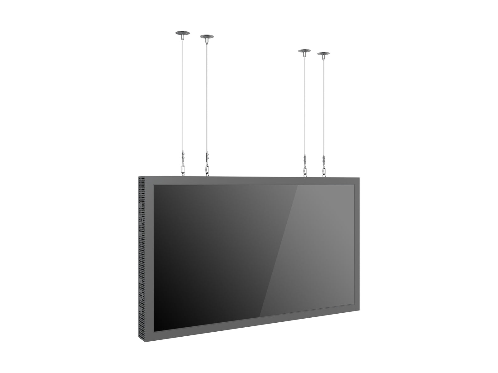 Multibrackets M Pro Series Enclosure 98" Wire Large Black Signage Display Enclosures Multibrackets