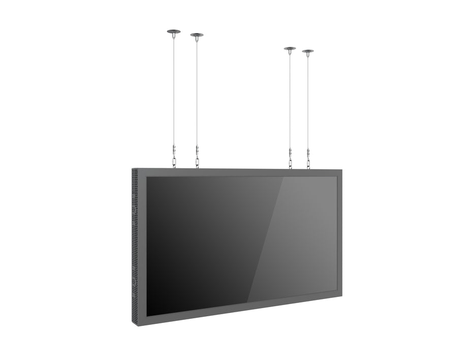 Multibrackets M Pro Series Enclosure 98" Wire Large Black Signage Display Enclosures Multibrackets