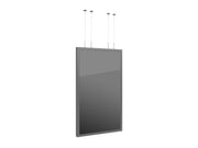 Multibrackets M Pro Series Enclosure 98" Wire Large Black Signage Display Enclosures Multibrackets