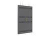 Multibrackets M Pro Series Enclosure 98" Wire Large Black Signage Display Enclosures Multibrackets