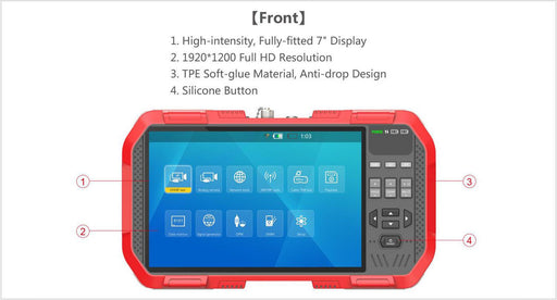 Ernitec 7" Touch Screen Test Monitor | 0070-24107-TESTER Network Cable Tester Ernitec