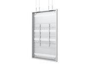Multibrackets M Pro Series Enclosure 98" Wire Large White Signage Display Enclosures Multibrackets