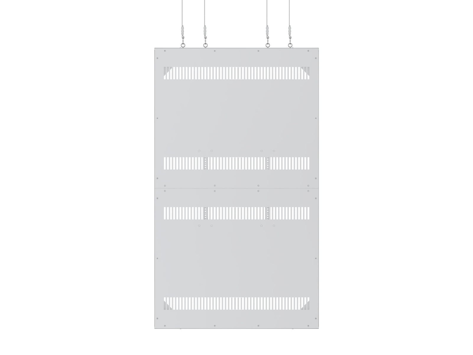 Multibrackets M Pro Series Enclosure 98" Wire Large White Signage Display Enclosures Multibrackets