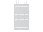 Multibrackets M Pro Series Enclosure 98" Wire Large White Signage Display Enclosures Multibrackets