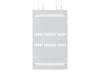 Multibrackets M Pro Series Enclosure 98" Wire Large White Signage Display Enclosures Multibrackets