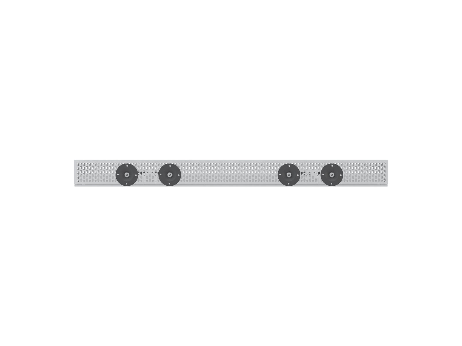 Multibrackets M Pro Series Enclosure 98" Wire Large White Signage Display Enclosures Multibrackets