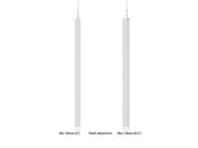 Multibrackets M Pro Series Enclosure 98" Wire Large White Signage Display Enclosures Multibrackets