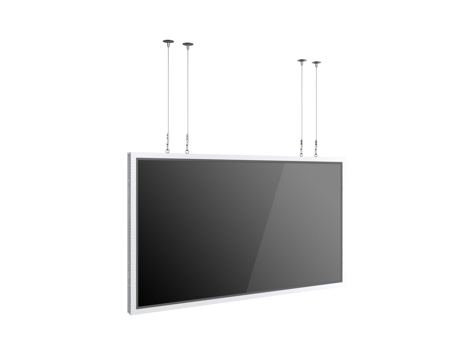 Multibrackets M Pro Series Enclosure 98" Wire Large White Signage Display Enclosures Multibrackets
