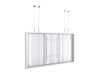 Multibrackets M Pro Series Enclosure 98" Wire Large White Signage Display Enclosures Multibrackets