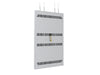 Multibrackets M Pro Series Enclosure 98" Wire Large White Signage Display Enclosures Multibrackets
