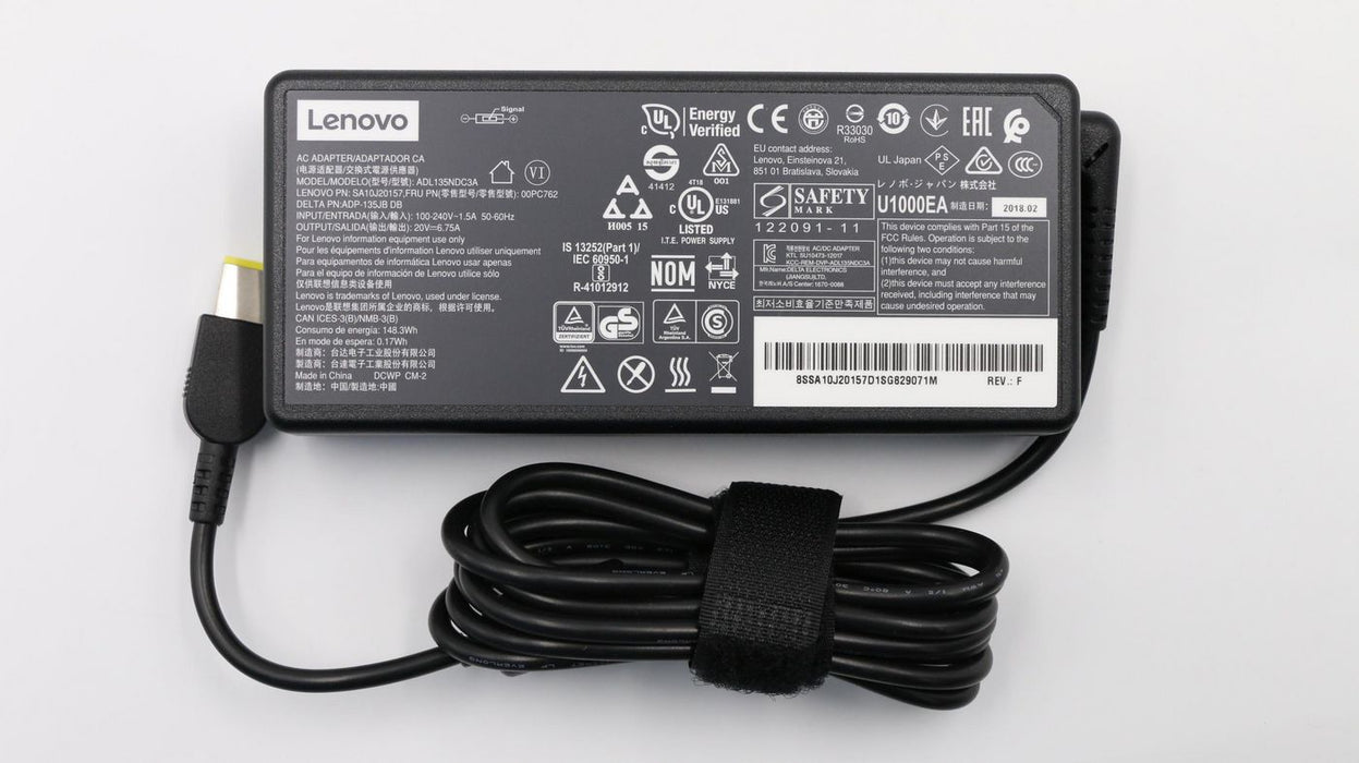 Lenovo 135W AC Power Adapter | 00PC762 Power Adapter Lenovo