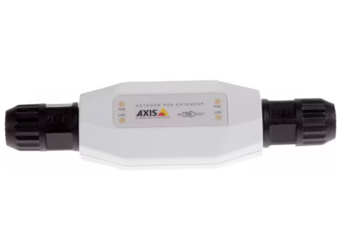 Axis T8129-E Network Extender - TAA Compliant - Network (RJ-45) - 100 m Extended Range | 01148-001 Adapter / Converter Axis