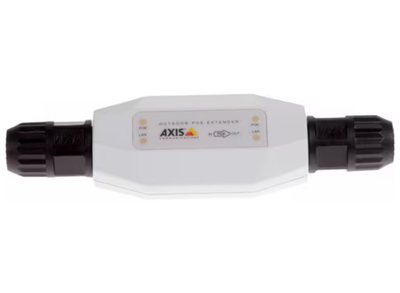 Axis T8129-E Network Extender - TAA Compliant - Network (RJ-45) - 100 m Extended Range | 01148-001 Axis Network PoE Adapters Axis