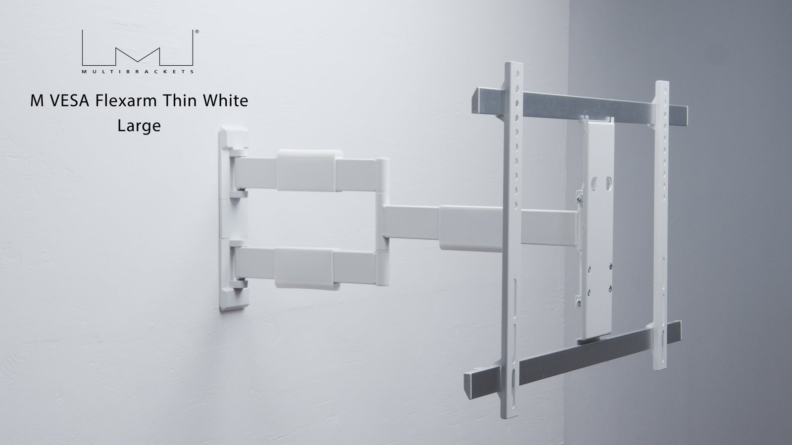 Multibrackets M VESA Flexarm Thin TV Wall Mount - 37" to 65" Screen