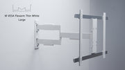 Multibrackets M VESA Flexarm Thin TV Wall Mount - 37" to 65" Screen