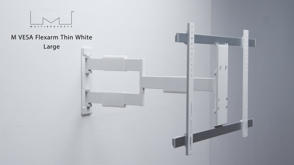 Multibrackets M VESA Flexarm Thin TV Wall Mount - 37" to 65" Screen