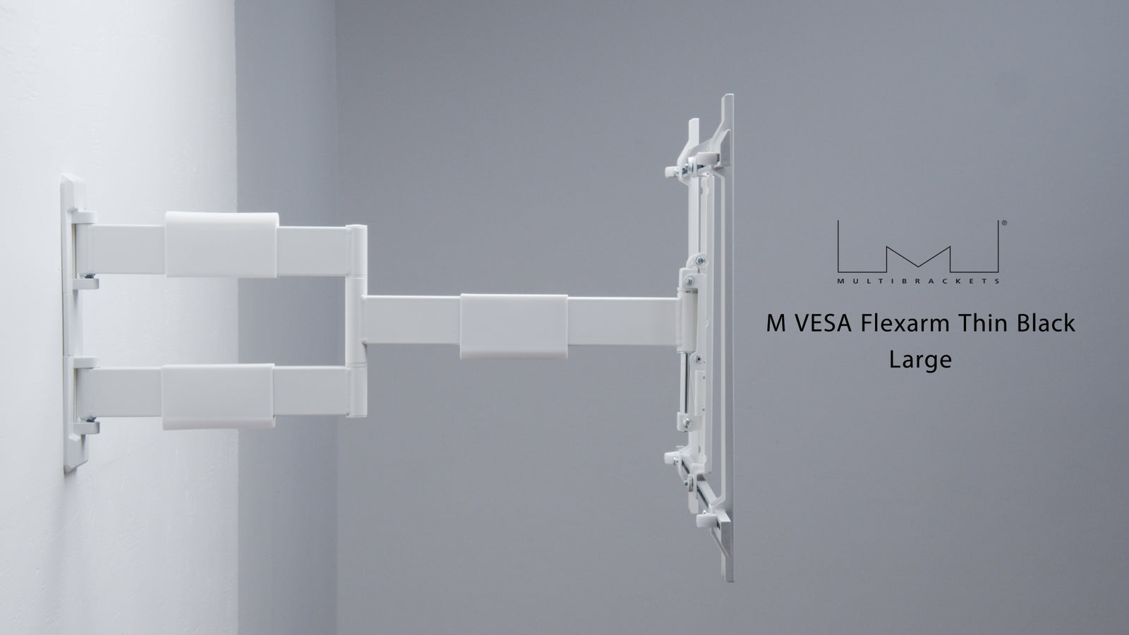 Multibrackets M VESA Flexarm Thin TV Wall Mount - 37" to 65" Screen