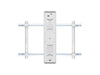 Multibrackets M VESA Flexarm Thin TV Wall Mount - 37" to 65" Screen Wall Mount Bracket Multibrackets