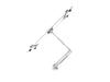 Multibrackets M VESA Flexarm Thin TV Wall Mount - 37" to 65" Screen Wall Mount Bracket Multibrackets