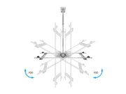 Multibrackets M VESA Flexarm Thin TV Wall Mount - 37" to 65" Screen Wall Mount Bracket Multibrackets