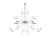 Multibrackets M VESA Flexarm Thin TV Wall Mount - 37" to 65" Screen Wall Mount Bracket Multibrackets