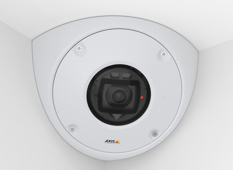 Axis Q9216-SLV Impact-Resistant Anti-Ligature Network Camera - White