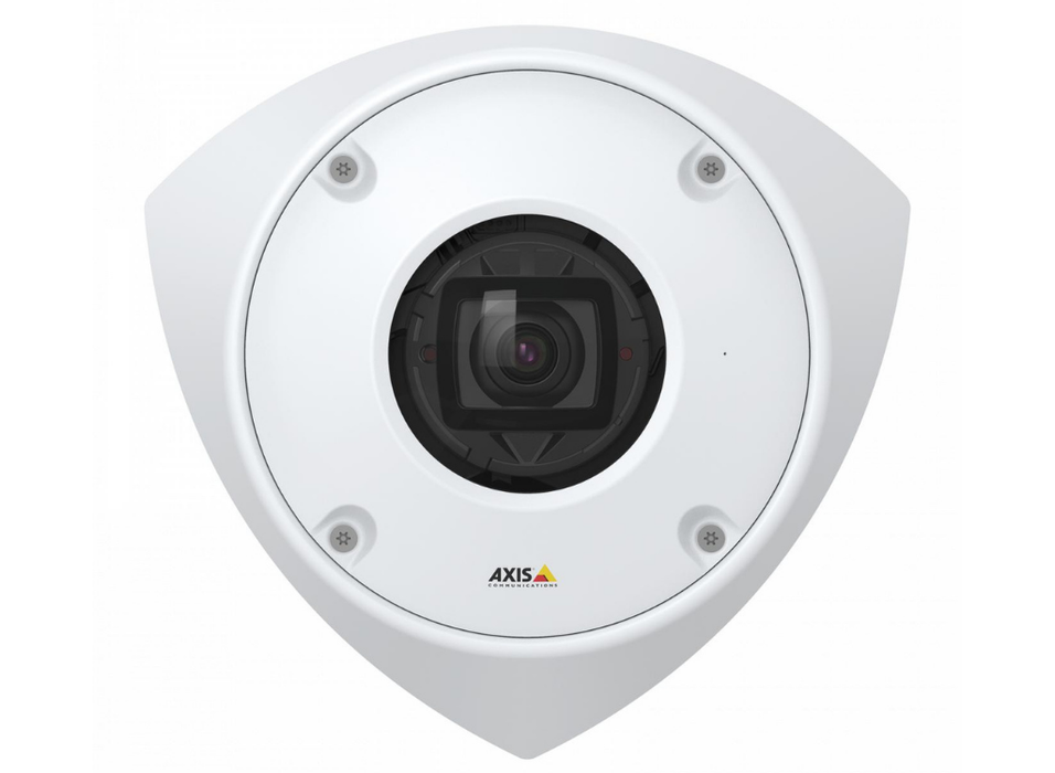 Axis Q9216-SLV Impact-Resistant Anti-Ligature Network Camera - White