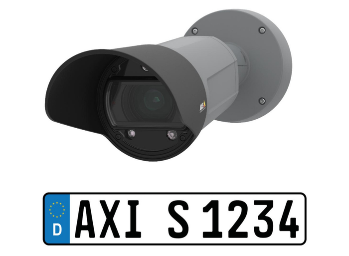 Axis Q1700-LE License Dedicated Plate Camera For Sharp Images At High Speeds Security Camera Axis