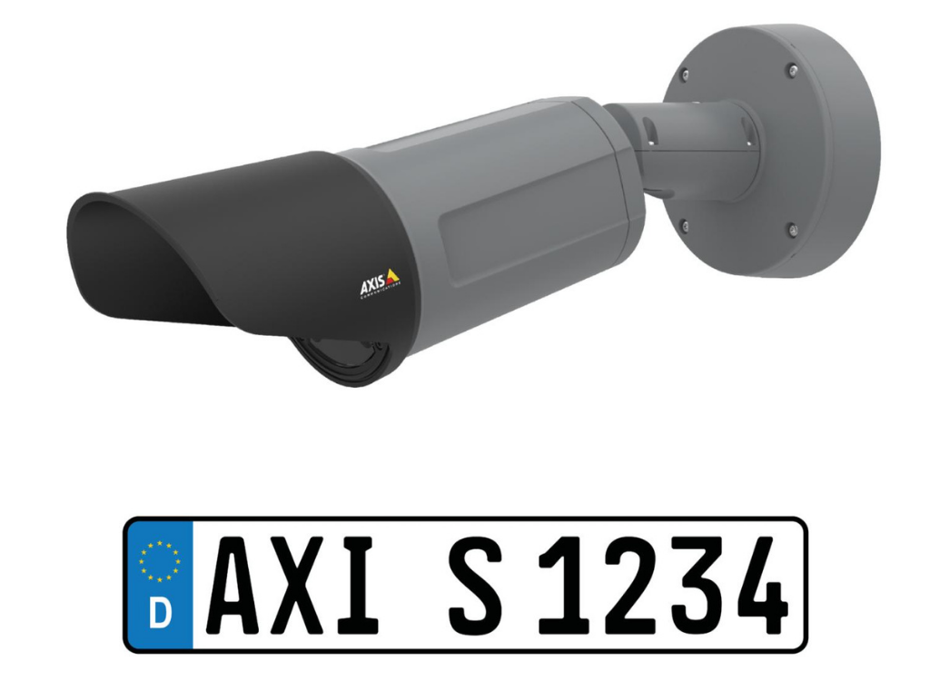 Axis Q1700-LE License Dedicated Plate Camera For Sharp Images At High Speeds Security Camera Axis