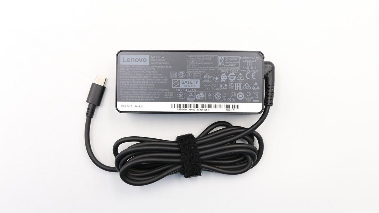 Lenovo 65W AC Power Adapter Charger | 01FR030 Power Adapter Lenovo