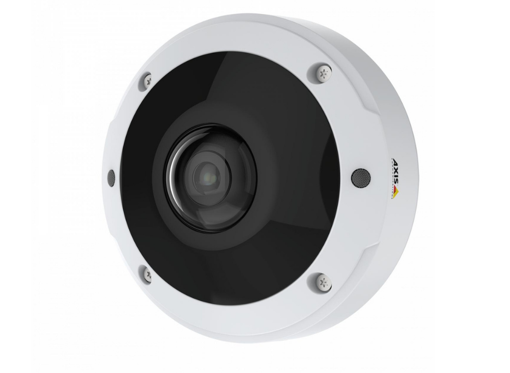 Axis M3077-PLVE 6 MP Outdoor-Ready Network Camera With 360° Panoramic View And Audio Capture Security Camera Axis