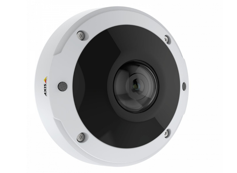 Axis M3077-PLVE 6 MP Outdoor-Ready Network Camera With 360° Panoramic View And Audio Capture