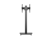 Multibrackets M Tilt & Roll Plus Black Mobile Floor Stand for 32"-55" Screens | 7340234810215 Floor Stand Multibrackets