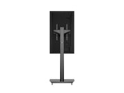 Multibrackets M Tilt & Roll Plus Black Mobile Floor Stand for 32"-55" Screens | 7340234810215 Floor Stand Multibrackets