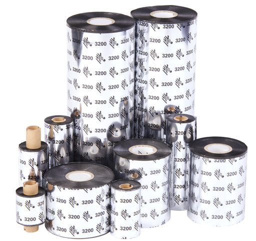 Zebra 2300 60mm x 450m Black Wax Thermal-Transfer Ribbon | 02300BK06045 Thermal Ribbon Zebra