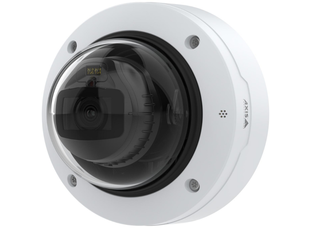 Axis P3267-LVE 5 MP Outdoor Dome Camera With IR And Deep Learning Security Camera Axis