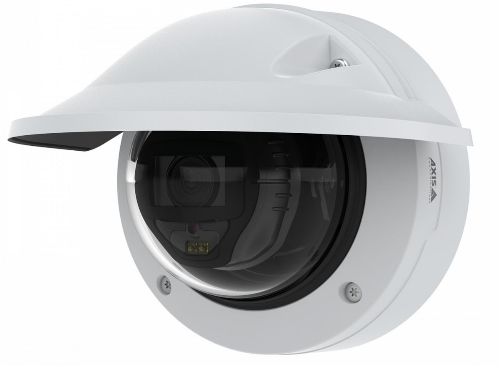 Axis P3267-LVE 5 MP Outdoor Dome Camera With IR And Deep Learning Security Camera Axis
