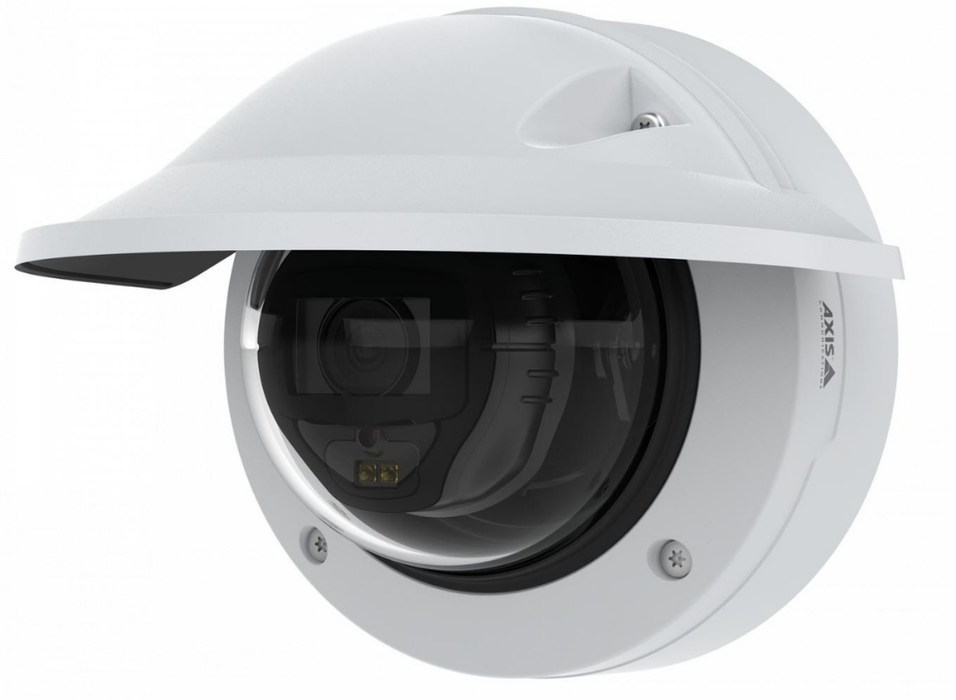 Axis P3267-LVE 5 MP Outdoor Dome Camera With IR And Deep Learning