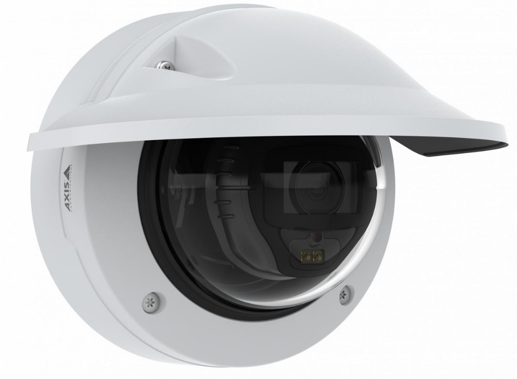 Axis P3267-LVE 5 MP Outdoor Dome Camera With IR And Deep Learning Security Camera Axis