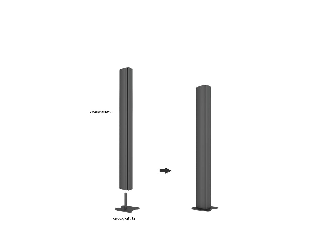 Multibrackets M Pro Series Column - 150cm Mounting Accessory Multibrackets