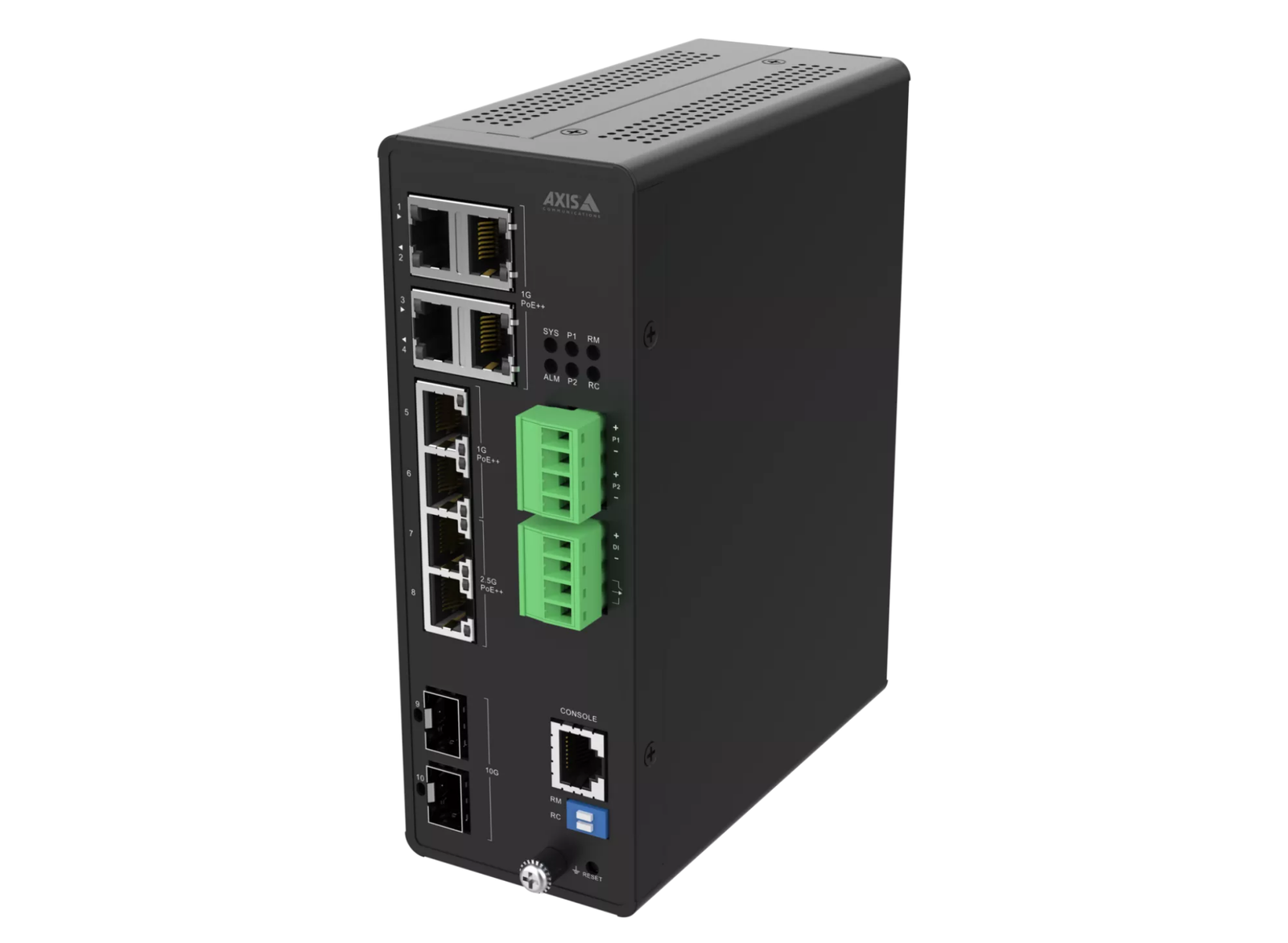 Axis D8208-R Managed Industrial Switch with 90W PoE++ Network Switch Axis