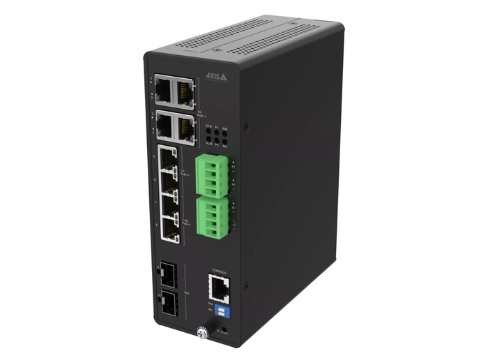 Axis D8208-R Managed Industrial Switch with 90W PoE++ Network Switch Axis
