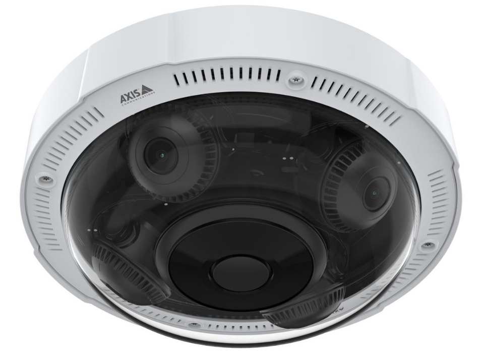 Axis P3738-PLE AI-Powered 4x4K Multidirectional Camera Panoramic Camera
