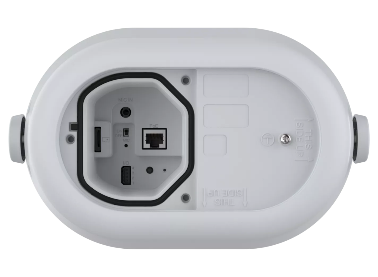 Axis C1111-E Network Cabinet Speaker with Two-Way Audio | White Speaker Axis