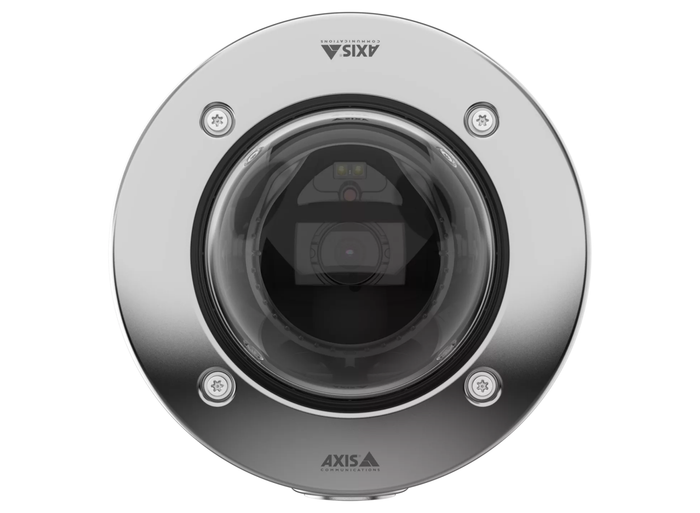 Axis P3268-SLVE 8MP Stainless Steel IP Camera with Deep Learning Analytics Security Camera Axis