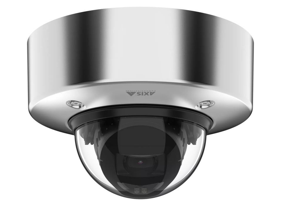 Axis P3268-SLVE 8MP Stainless Steel IP Camera with Deep Learning Analytics Security Camera Axis