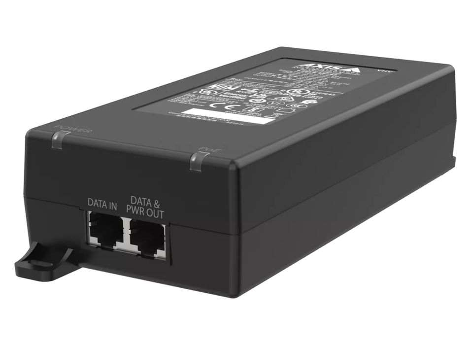 Axis TU8004 90W PoE Midspan for High-Power Devices