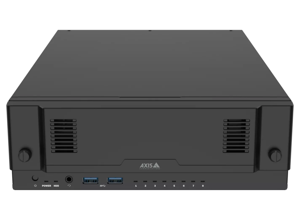 Axis S2208 Mk II 4TB Surveillance Recorder with Integrated 8-Port PoE Switch Network Video Recorder Axis