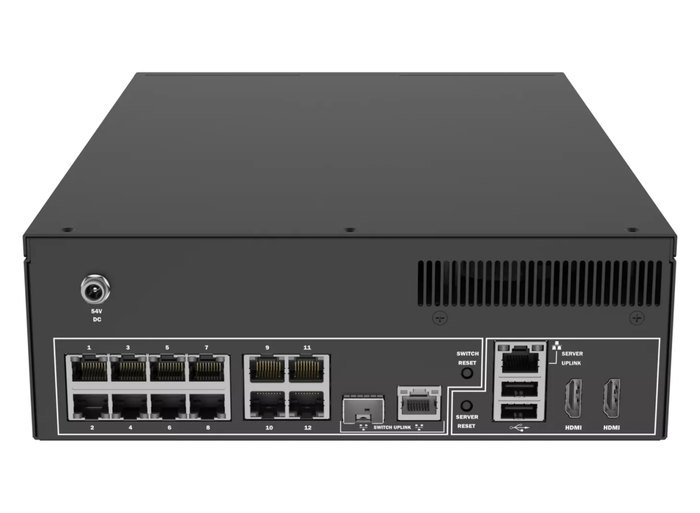 Axis S2212 Mk II 6TB Surveillance Appliance with 12 PoE Ports Network Video Recorder Axis
